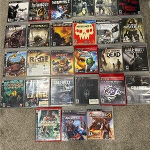 Sony PS3 Game Collection